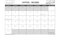 April 2023 Calendar with Holidays Printable