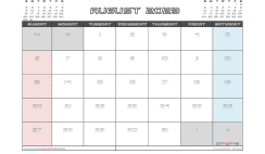 Free August 2023 Calendar with Holidays