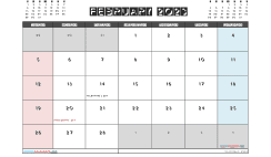 February 2023 Calendar with Holidays Free