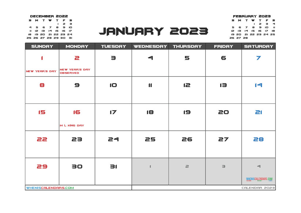 january-2023-calendar-with-holidays-free