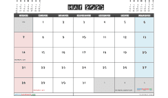 May 2023 Calendar with Holidays Free