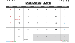 Printable October 2023 Calendar with Holidays