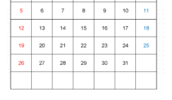 May 2024 M5 Calendar M5221