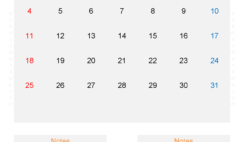 Free Blank Calendar Template August 2024 A8236