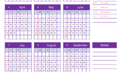 Download free printable monthly Calendar 2024 A4 Vertical (24Y037)