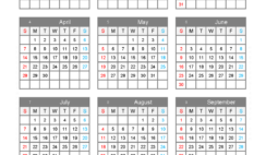 Download 2024 Calendar planner printable A5 Vertical (24Y155)