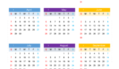 Download printable blank Calendar 2024 A5 Vertical (24Y160)