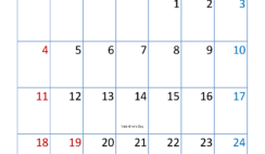 February 2024 Calendar Printables F2316