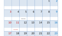 Blank Calendar Template for November 2024 N1317