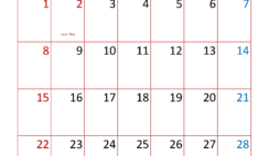 Free Blank Calendar September 2024 S9321