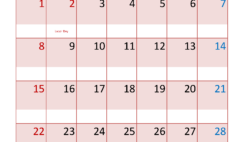 September 2024 Calendar S9 Printable S9322