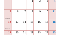 May 2024 planner PDF M5324