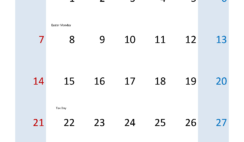 Calendar Free Printable April 2024 A4380