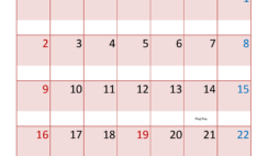 Printable Calendar Free June 2024 J6382