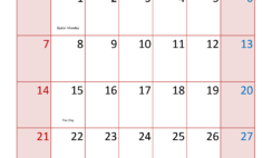 Free April 2024 Calendar Editable A4384