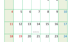 small Printable February 2024 Calendar F2389