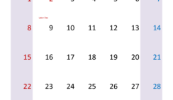 Calendar with Holidays September 2024 S9395